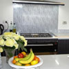 Glass Effects - Textured Effect splashback using GlassArt colour #25 Iridium